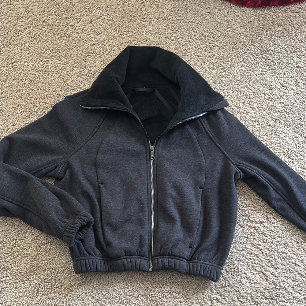 Black Zip-Up Jacket